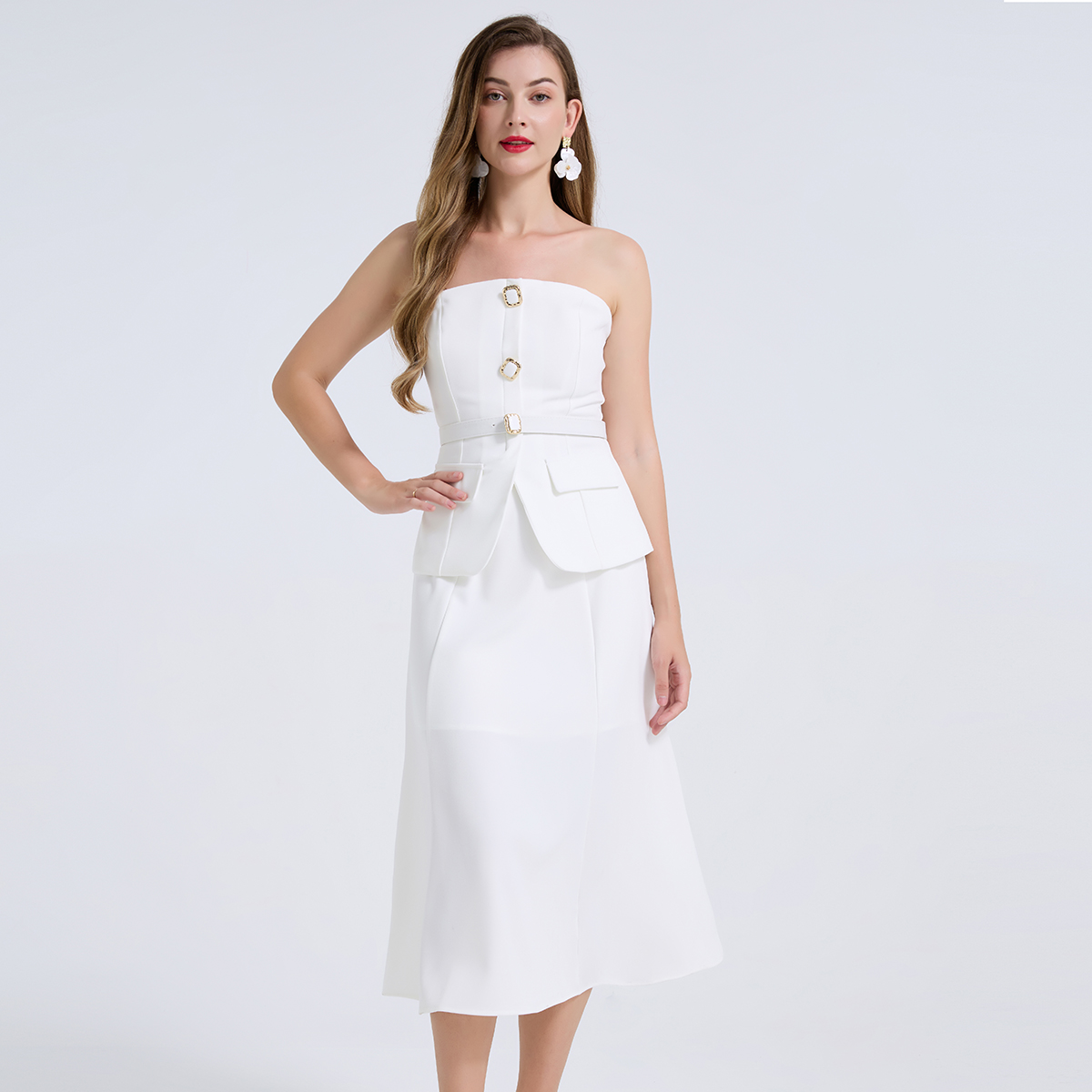 Set Due Pezzi per Donna, Compl - Women'S Formal Evening Wear Tops recensione e prezzo