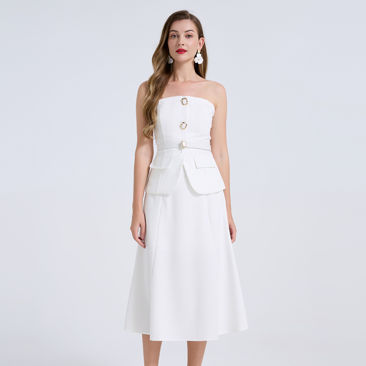 Set Due Pezzi per Donna, Compl - Women'S Formal Evening Wear Tops recensione e prezzo