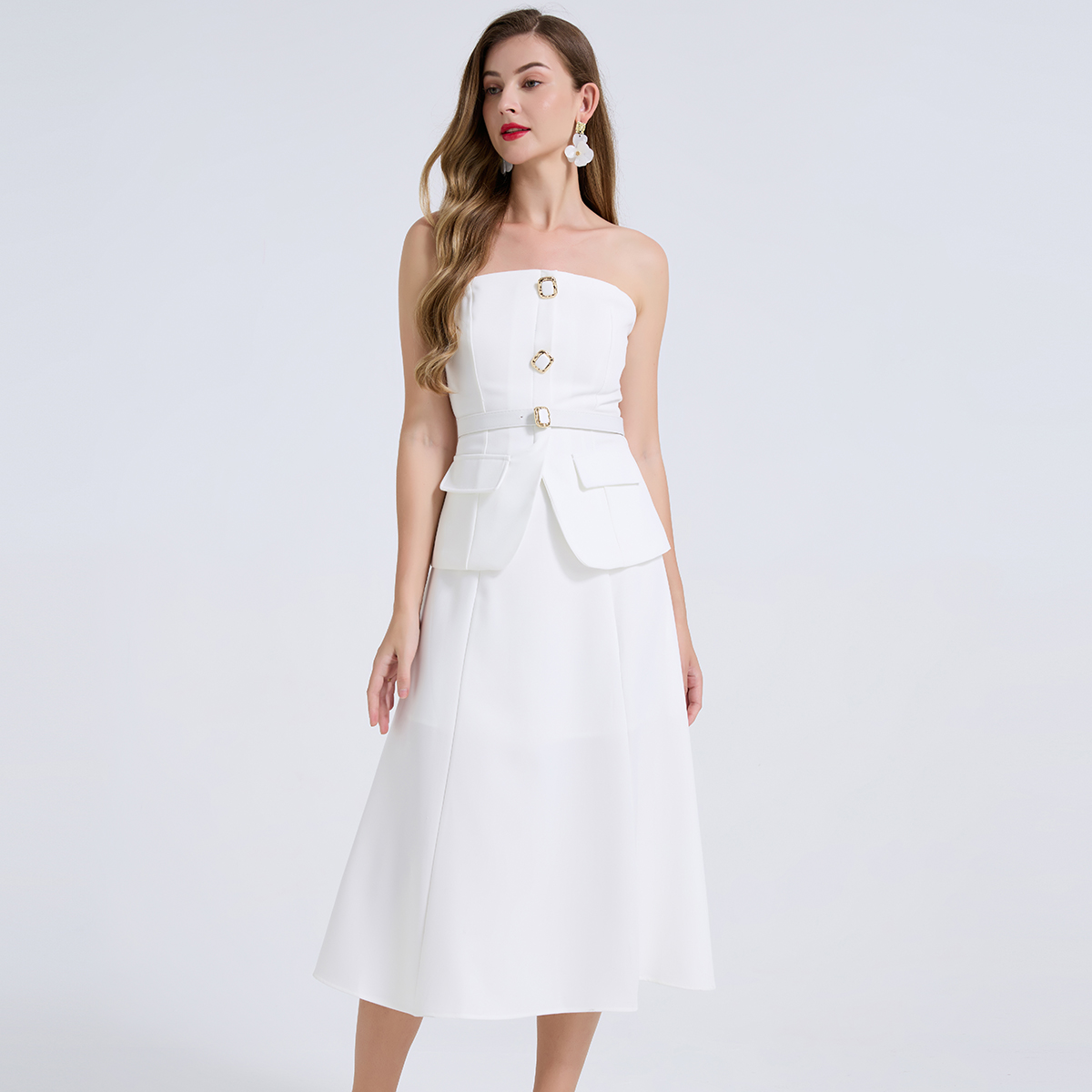 Set Due Pezzi per Donna, Compl - Women'S Formal Evening Wear Tops recensione e prezzo