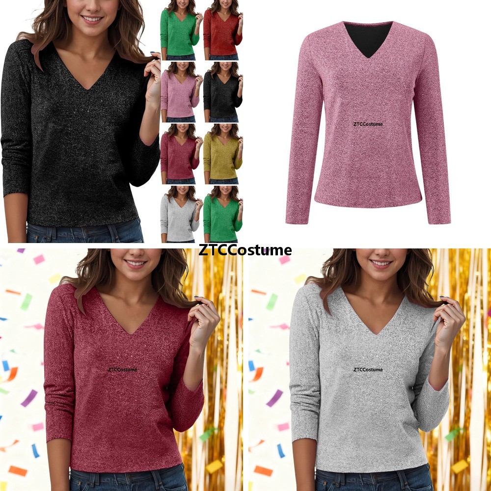 Camicetta Elegante con Paillet - Women Formal Blouses For Evening Wear recensione e prezzo