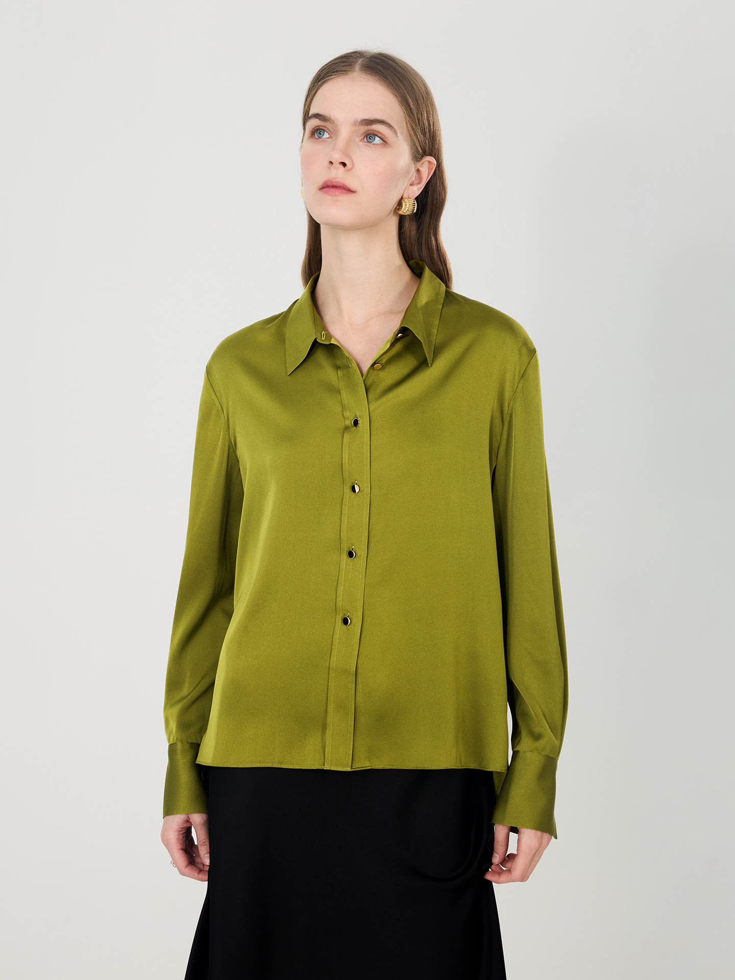 2026 Nuova Camicia in Seta di  - Women Formal Blouses For Evening Wear recensione e prezzo