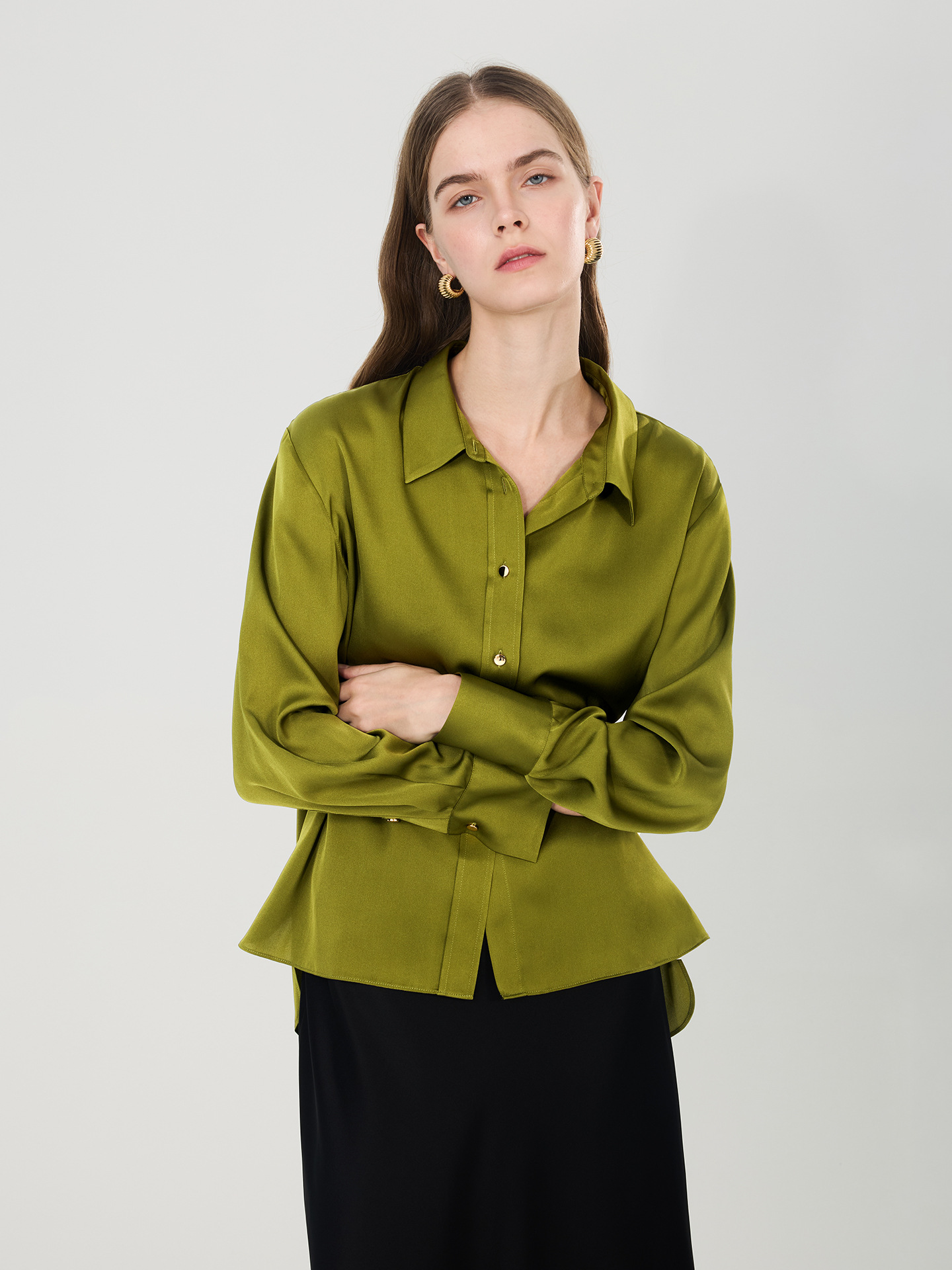 2026 Nuova Camicia in Seta di  - Women Formal Blouses For Evening Wear recensione e prezzo