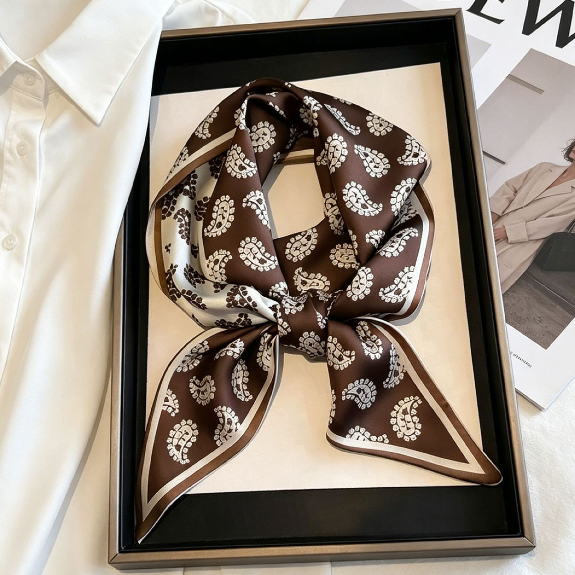 Foulard Lungo di Lusso, Fasce  - Scarf Silk Neck recensione e prezzo