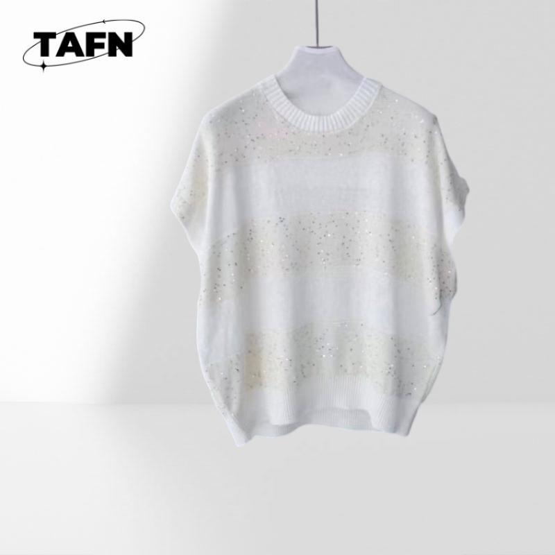 T-Shirt da Donna in 100% Lino  - Women'S Formal Evening Wear Tops recensione e prezzo