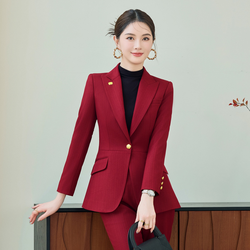 Set completo rosso da donna, c - Women'S Formal Wear Pants Suit recensione e prezzo