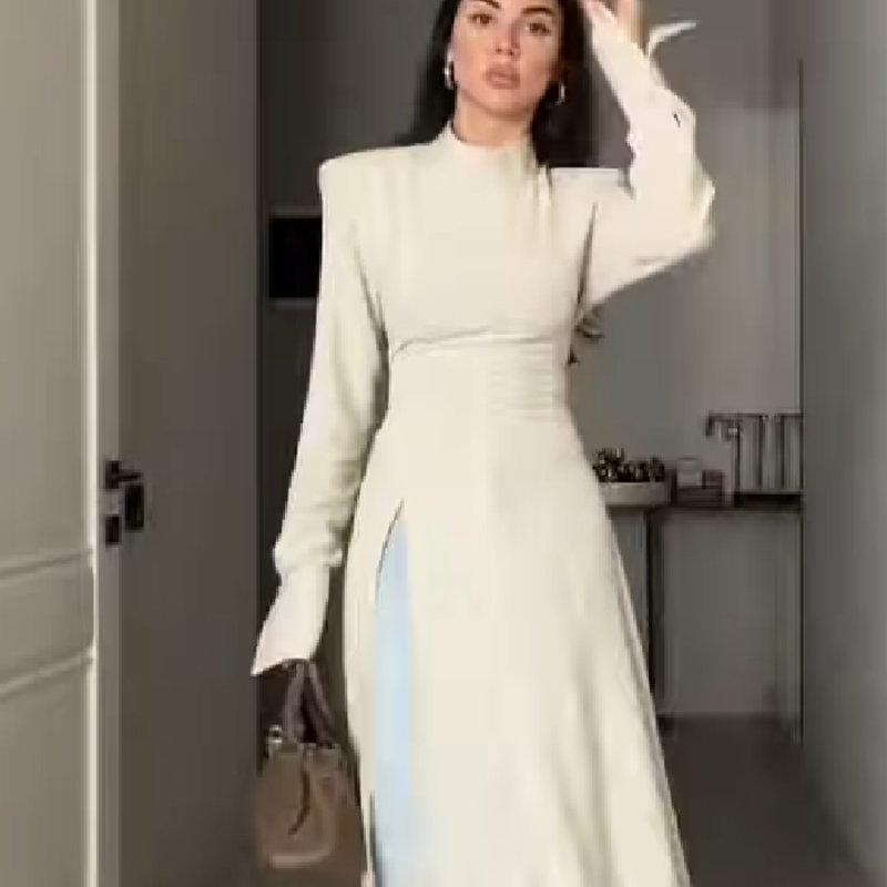 Abito lungo elegante da donna  - Women'S Formal Evening Wear Tops recensione e prezzo
