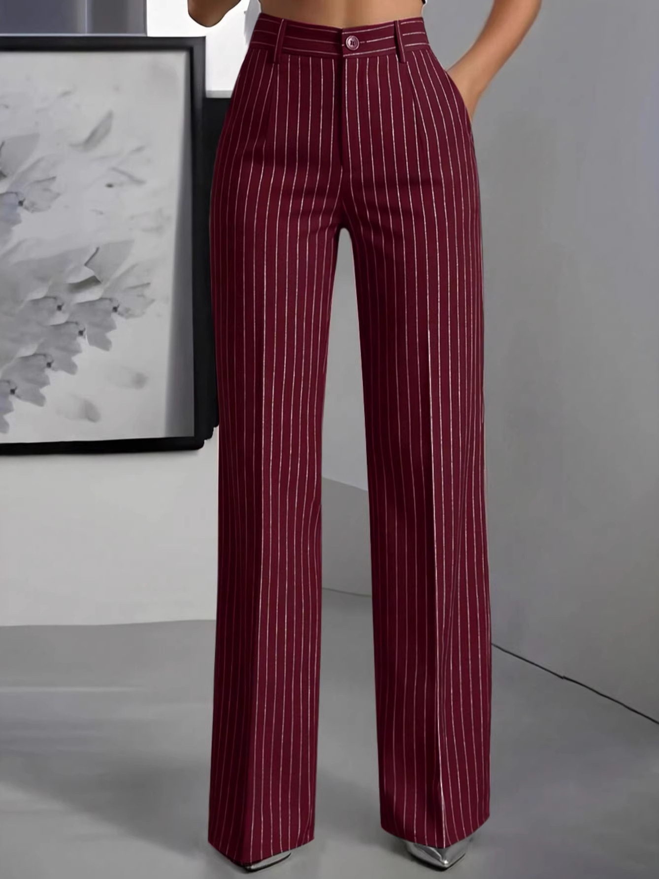 Pantaloni Eleganti a Vita Alta - Women'S Formal Wear Pants recensione e prezzo