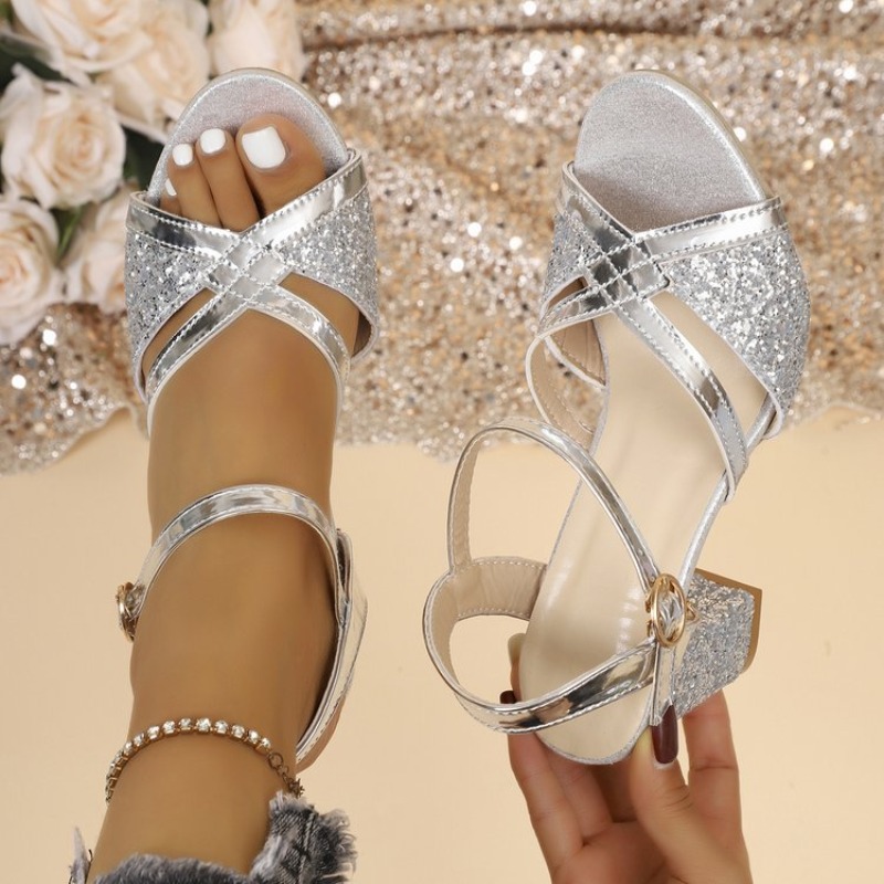 Sandali da Donna con Tacco Lar - Women'S Formal Wear To A Wedding recensione e prezzo