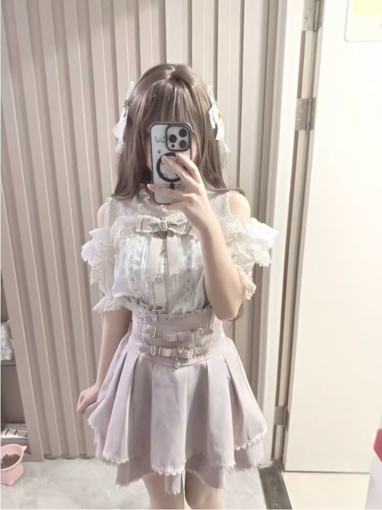 Camicetta Lolita Giapponese co - Women Formal Blouses For Evening Wear recensione e prezzo