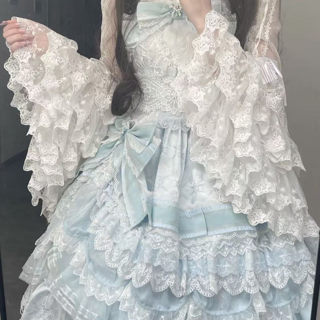 Camicetta Sweet Lolita con piz - Women Formal Blouses For Evening Wear recensione e prezzo