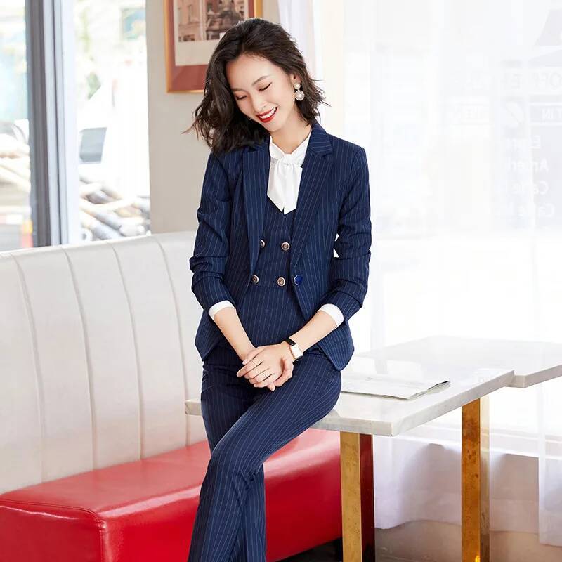 Abiti da lavoro formali a righ - Women Formal Wear Pants recensione e prezzo