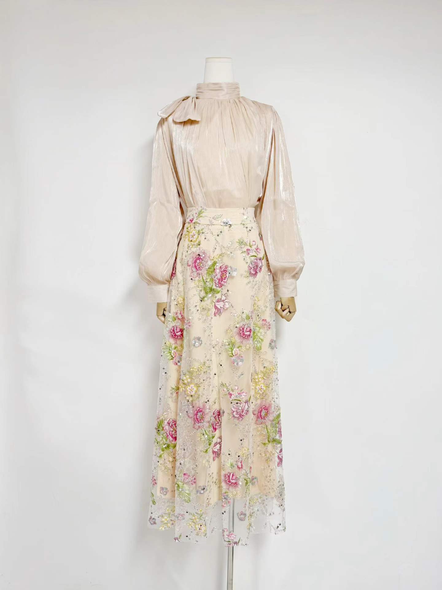 VGH Elegante Completo Floreale - Women Formal Blouses For Evening Wear recensione e prezzo