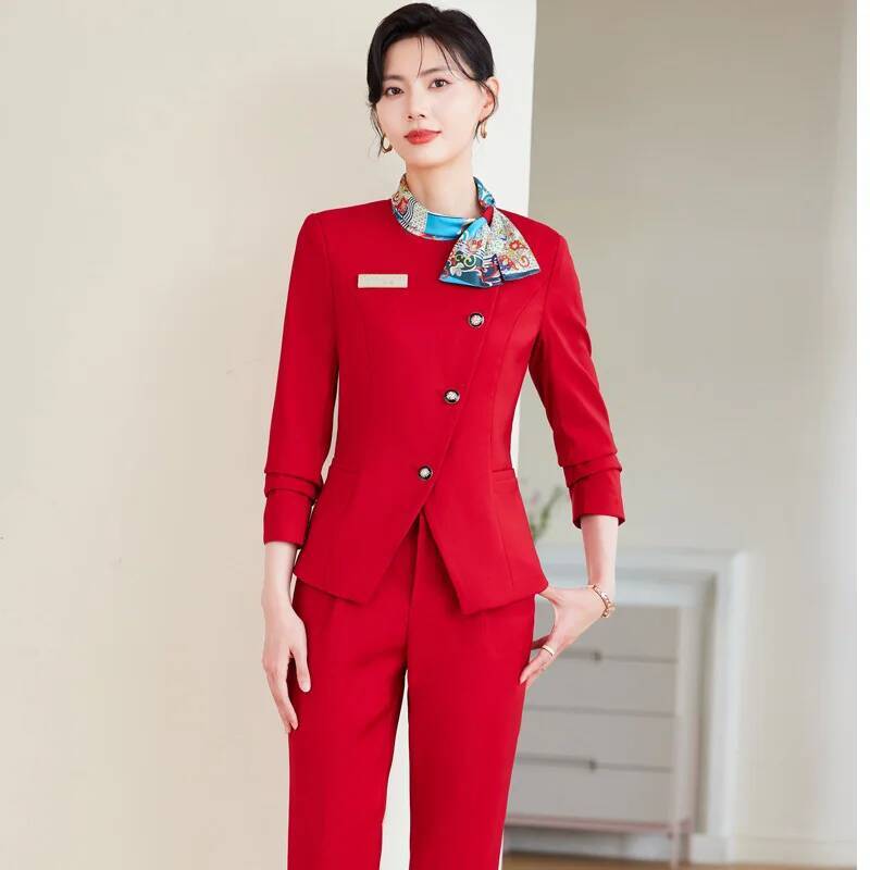 Taglie forti Stili formali ele - Women'S Formal Wear Pants Suit recensione e prezzo