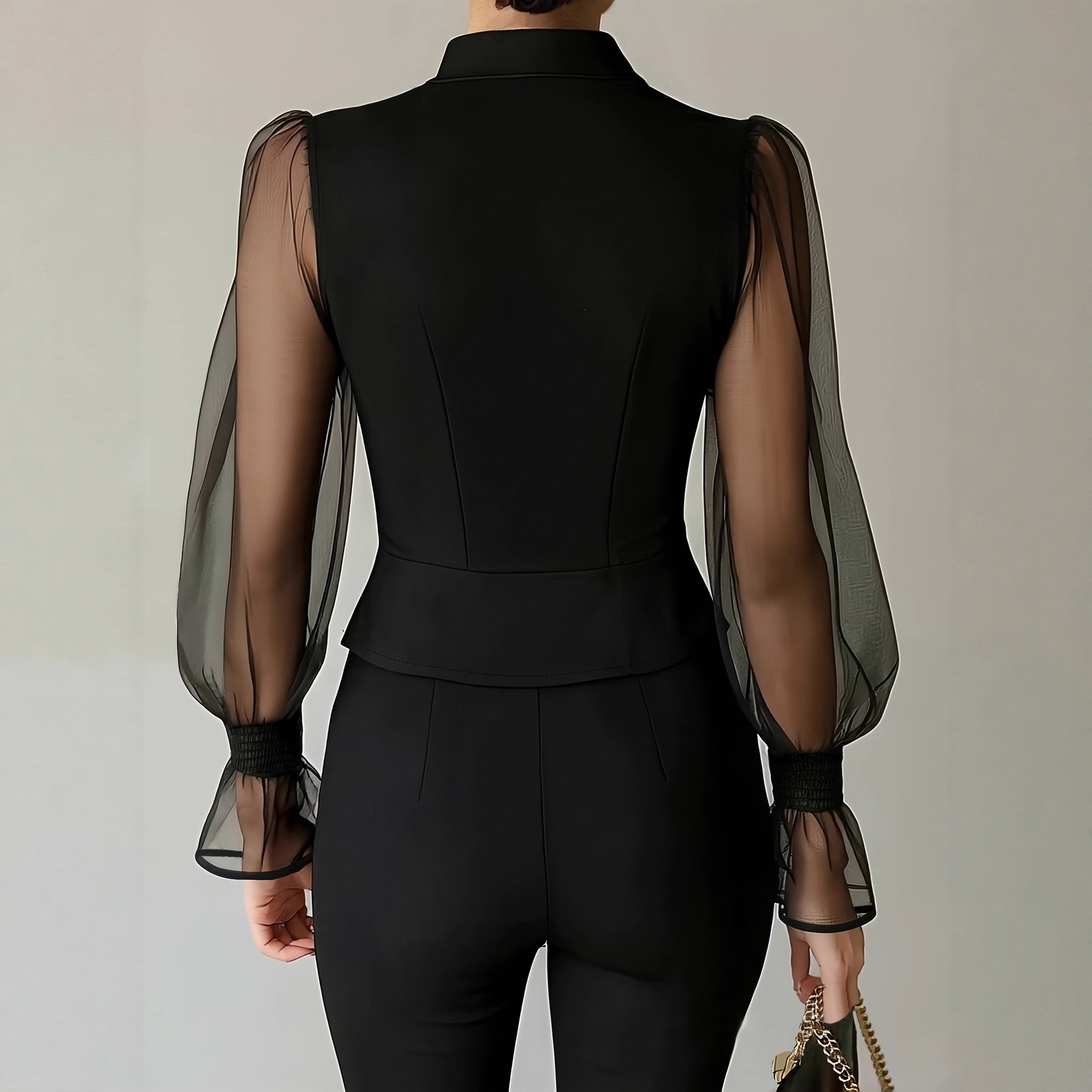 Elegante Camicetta con Maniche - Women Formal Blouses For Evening Wear recensione e prezzo
