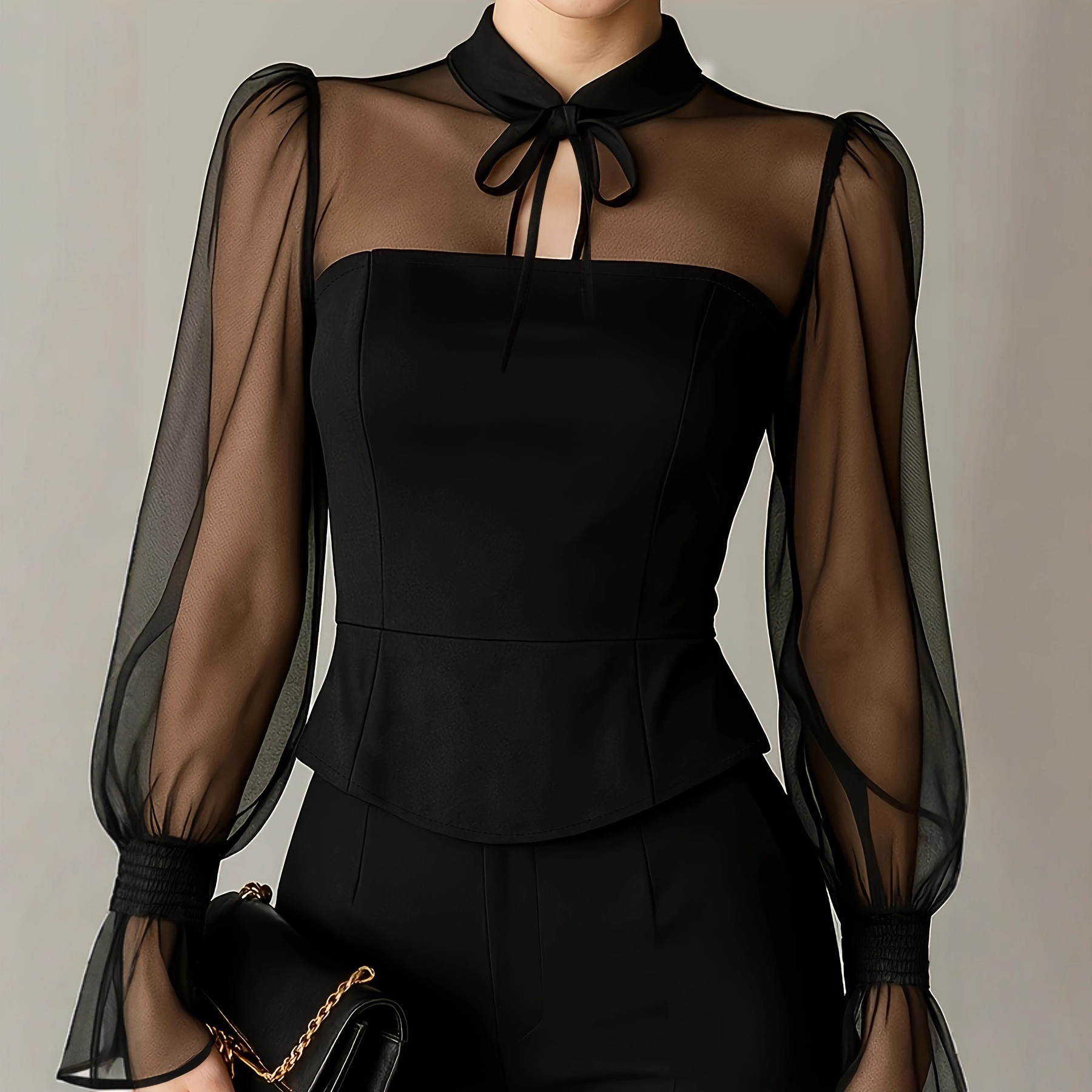 Elegante Camicetta con Maniche - Women Formal Blouses For Evening Wear recensione e prezzo