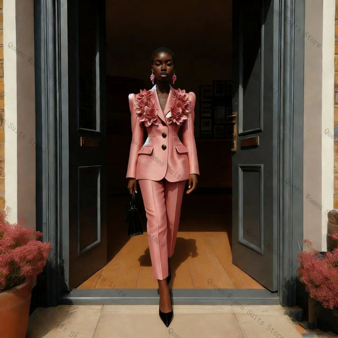 Completo Rosa da Donna 2 Pezzi - Women Formal Wear Trousers recensione e prezzo