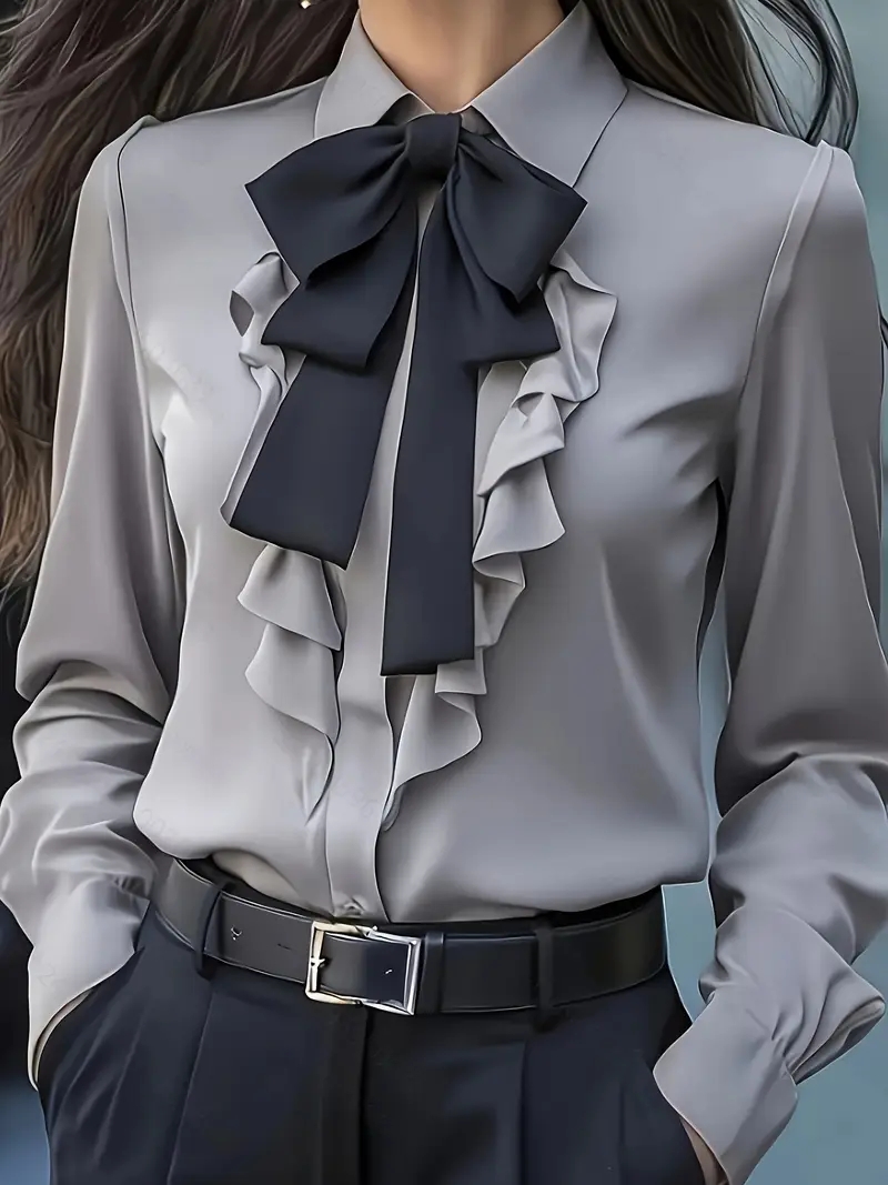 Elegante Camicetta a Maniche L - Women Formal Blouses For Evening Wear recensione e prezzo